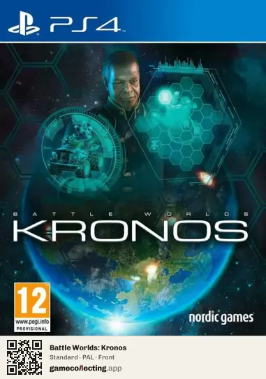 Battle Worlds: Kronos PlayStation 4, PAL box front