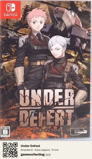 Under Defeat Nintendo Switch, Asia box front