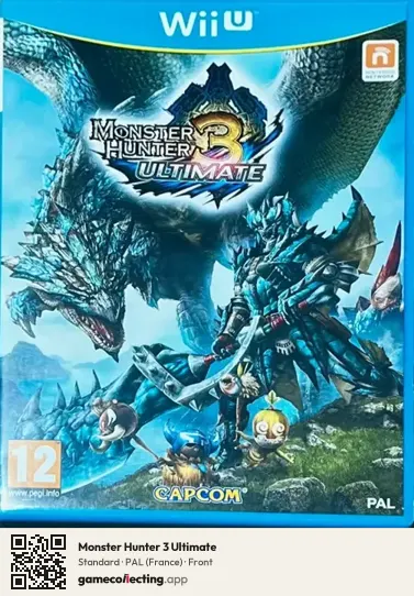 Monster Hunter 3 Ultimate Nintendo Wii U, France box front