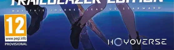 Honkai: Star Rail: Trailblazer Edition, the PEGI square on its front