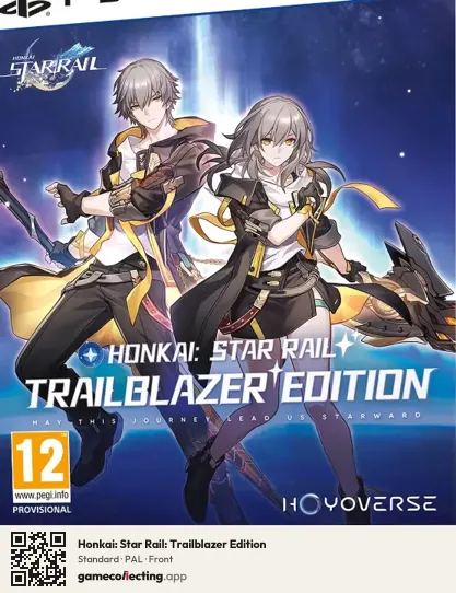 Honkai: Star Rail: Trailblazer Edition PlayStation 5, PAL box front