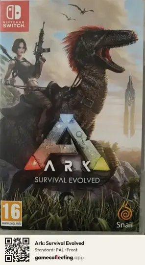 Ark: Survival Evolved Nintendo Switch, PAL box front