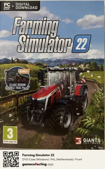Farming Simulator 22 Computer, Netherlands box front