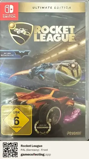 Rocket League Nintendo Switch, Germany box front