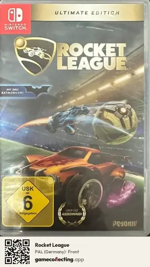 Rocket League Nintendo Switch, Germany box front