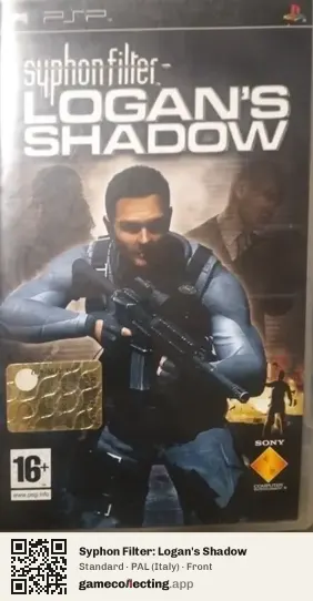 Syphon Filter: Logan's Shadow PlayStation Portable, Italy box front