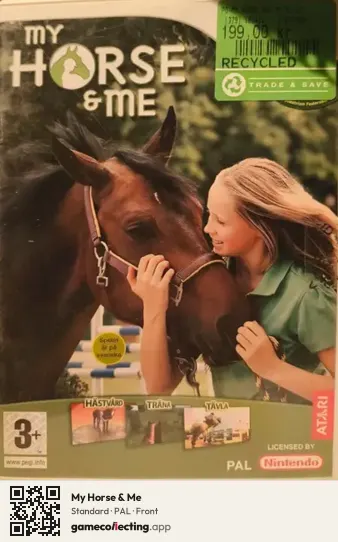My Horse & Me Nintendo Wii, PAL box front