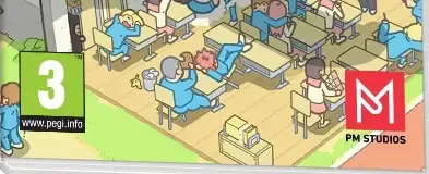 Let's School, the PEGI square on its front