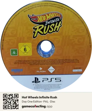 Hot Wheels Infinite Rush PlayStation 5, PAL disc
