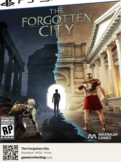 The Forgotten City PlayStation 5, NTSC box front