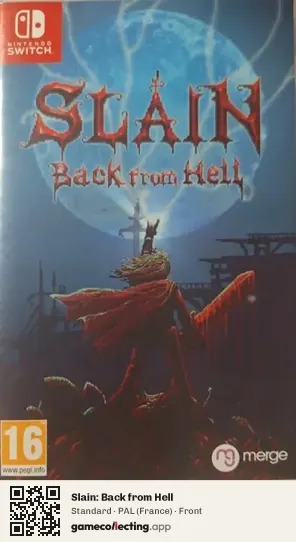Slain: Back from Hell Nintendo Switch, France box front
