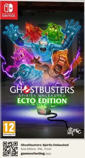 Ghostbusters: Spirits Unleashed Nintendo Switch, PAL box front