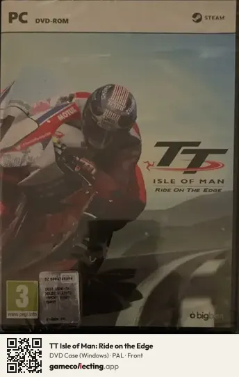 TT Isle of Man: Ride on the Edge Computer, PAL box front