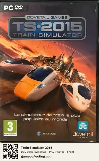 Train Simulator 2015 Computer, France box front