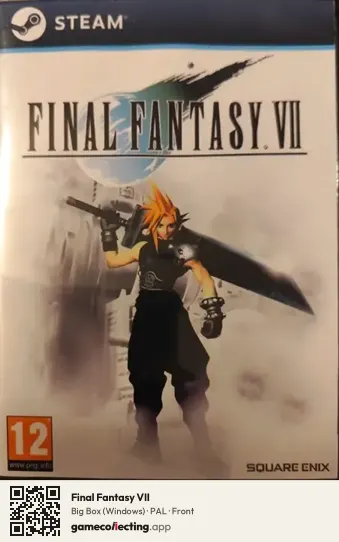 Final Fantasy VII Computer, PAL box front