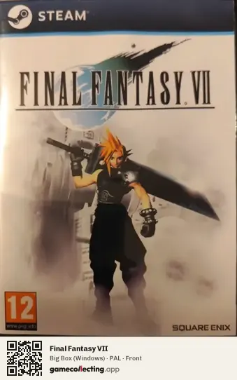 Final Fantasy VII Computer, PAL box front