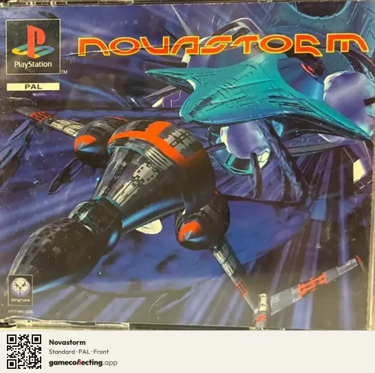 Novastorm PlayStation, PAL box front