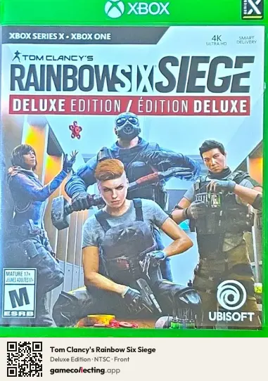 Tom Clancy's Rainbow Six Siege Xbox Series X, NTSC box front
