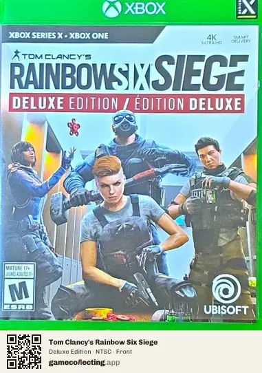 Tom Clancy's Rainbow Six Siege Xbox Series X, NTSC box front