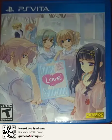 Nurse Love Syndrome PlayStation Vita, NTSC box front