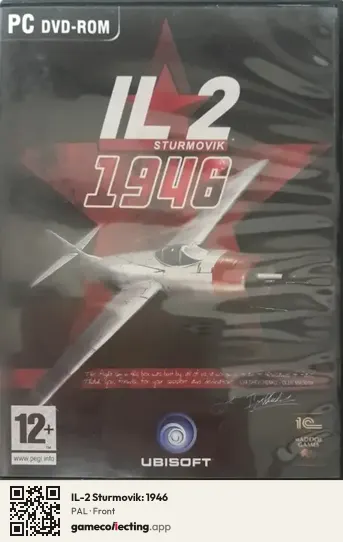 IL-2 Sturmovik: 1946 Computer, PAL box front
