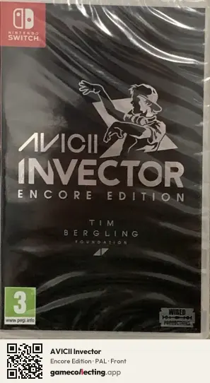 AVICII Invector Nintendo Switch, PAL box front