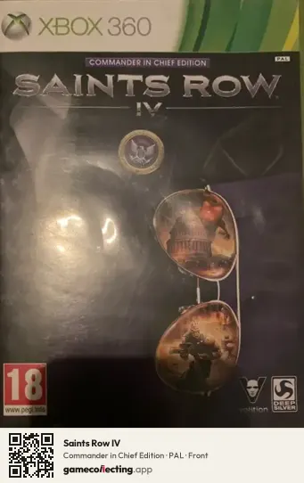 Saints Row IV Xbox 360, PAL box front
