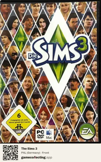 The Sims 3 Computer, Germany box front