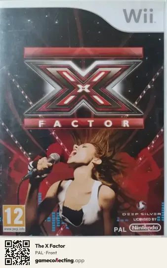 The X Factor Nintendo Wii, PAL box front
