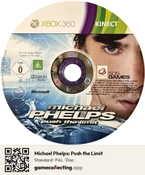 Michael Phelps: Push the Limit Xbox 360, PAL disc