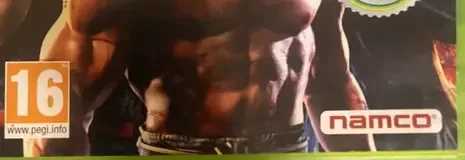 Tekken 6, the PEGI square on its front