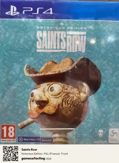 Saints Row PlayStation 4, France box front