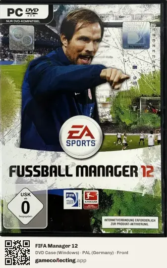 FIFA Manager 12 Computer, Germany box front