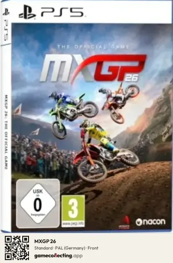 MXGP 26 PlayStation 5, Germany box front