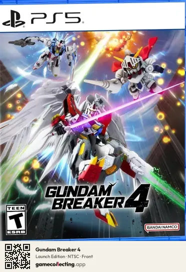 Gundam Breaker 4 PlayStation 5, NTSC box front
