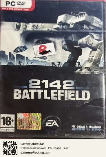 Battlefield 2142 Computer, Italy box front