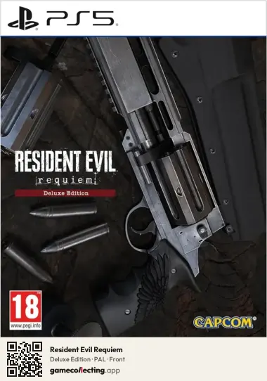 Resident Evil Requiem PlayStation 5, PAL box front