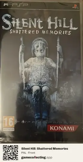 Silent Hill: Shattered Memories PlayStation Portable, PAL box front