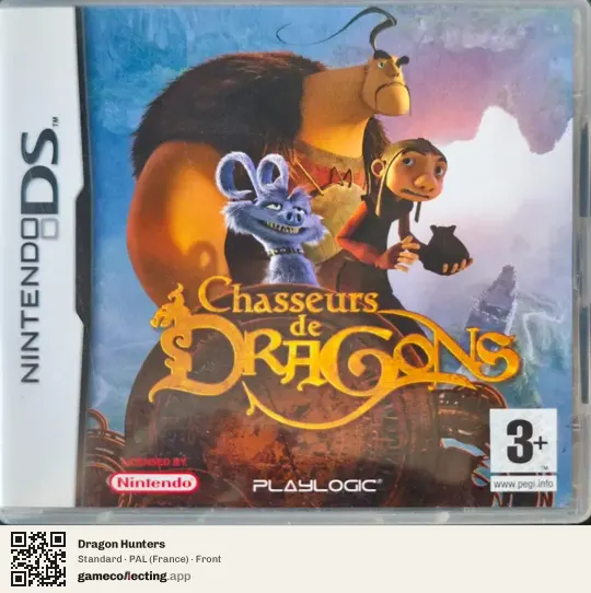 Dragon Hunters Nintendo DS, France box front
