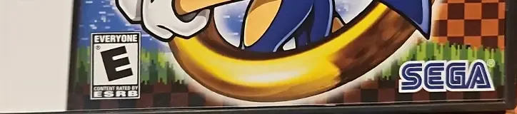 Sonic Classic Collection, the ESRB box on its front