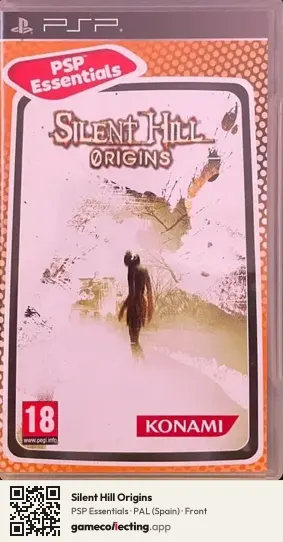 Silent Hill Origins PlayStation Portable, Spain box front
