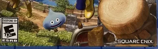 Dragon Quest Builders 2, the ESRB box on its front