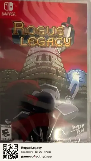 Rogue Legacy Nintendo Switch, NTSC box front