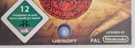 Broken Sword: Shadow of the Templars: The Director's Cut, the USK square on its front