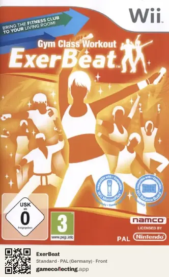 ExerBeat Nintendo Wii, Germany box front