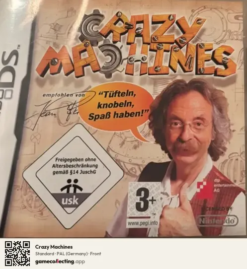 Crazy Machines Nintendo DS, Germany box front