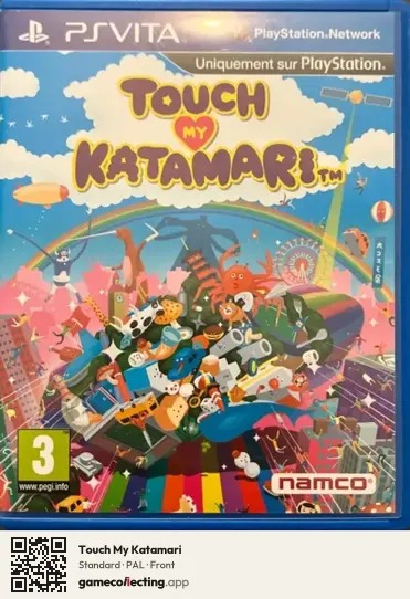 Touch My Katamari PlayStation Vita, PAL box front