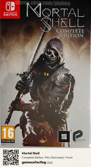 Mortal Shell Nintendo Switch, Germany box front