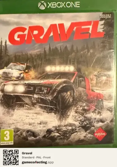 Gravel Xbox One, PAL box front