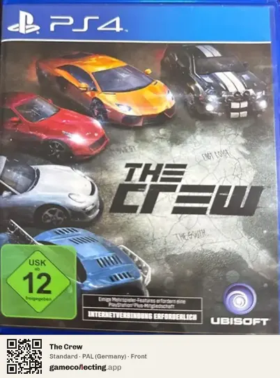 The Crew PlayStation 4, Germany box front